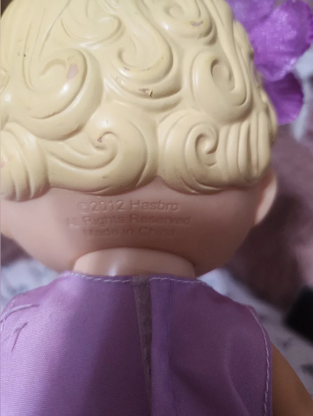 2012 Baby Alive Bitsy Burpsy Doll Original Dress Hasbro